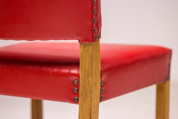 Kaare Klint ‘The Red Chair’ Model 3949 Chairs by Rud Rasmussen - Image 2