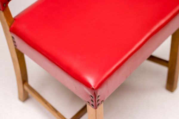 Kaare Klint ‘The Red Chair’ Model 3949 Chairs by Rud Rasmussen - Image 5