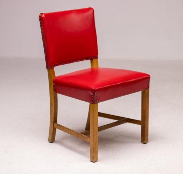 Kaare Klint ‘The Red Chair’ Model 3949 Chairs by Rud Rasmussen - Image 6