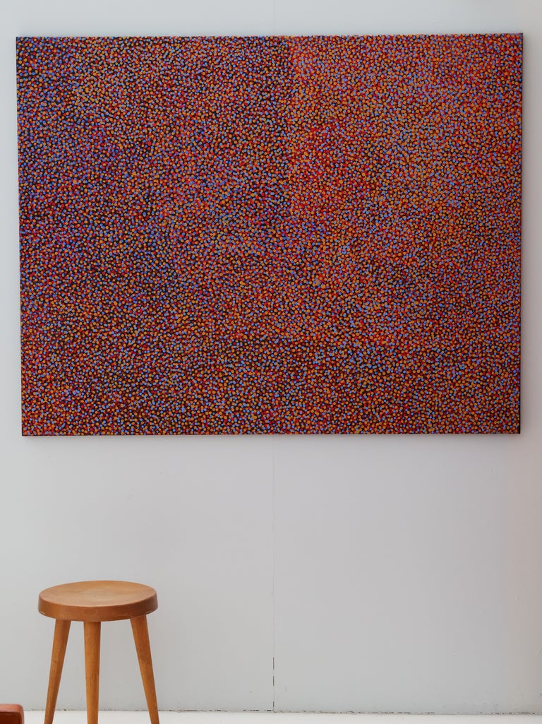 Australia Aboriginal Dreaming Painting by Gladys Kemarre, 1995 - Image 6