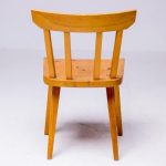 Set of Six Oregon Pine Side Chairs by Roland Wilhelmsson - Image 5