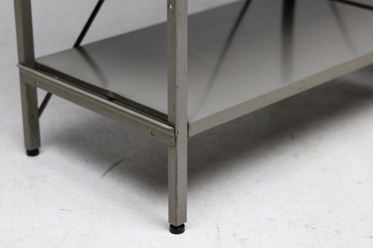 Wim Rietveld Model 663-2 Modular Metal Storage Cabinet for Gispen, 1954 - Image 18