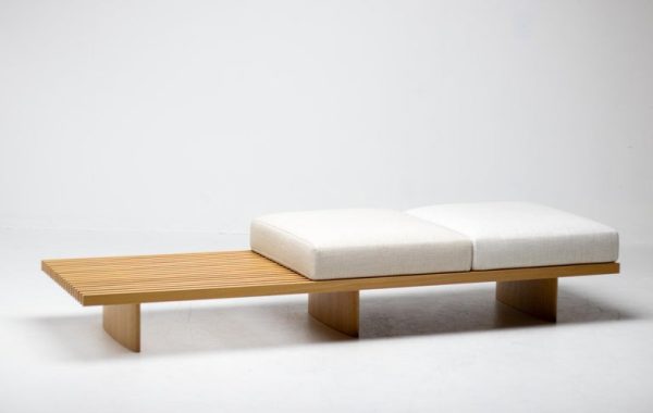 Charlotte Perriand "Tokyo" Bench with Cushions by Cassina - Image 7