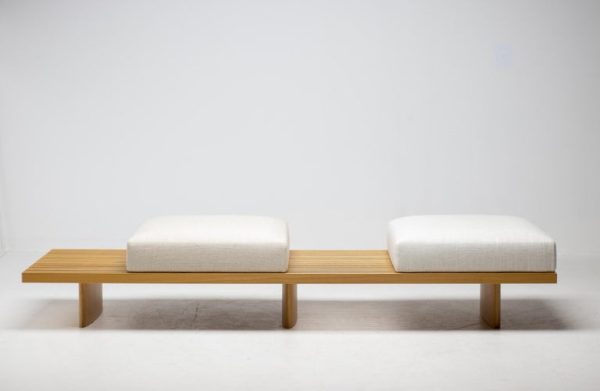 Charlotte Perriand "Tokyo" Bench with Cushions by Cassina - Image 11