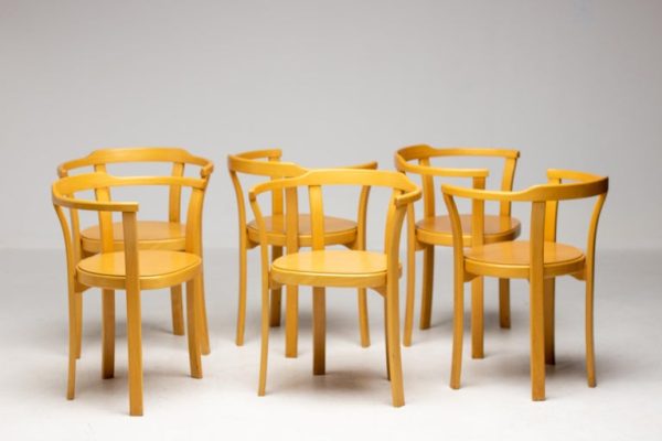 Bent Beech Stackable Armchairs - Image 3