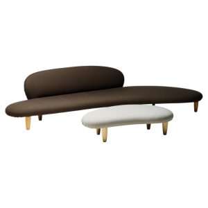 Isamu Noguchi Freeform Sofa & Ottoman – Vitra, Raf Simons for Kvadrat Vidar 4