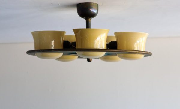 Art Deco Chandelier - Image 9