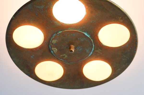 Art Deco Chandelier - Image 8