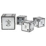 Set of Four Galvanized Steel Display Cubes — Amsterdam Diesel Flagship Store