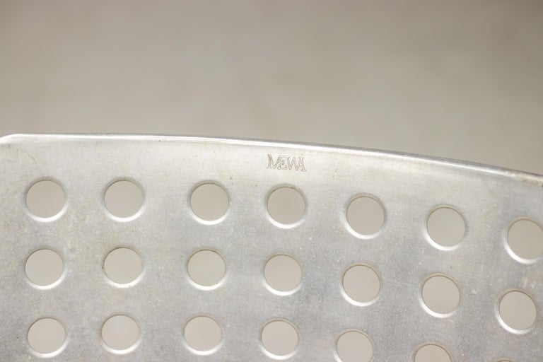 Early Landi Aluminum Stacking Chair by Hans Coray for MEWA, Switzerland, 1950s - Image 10
