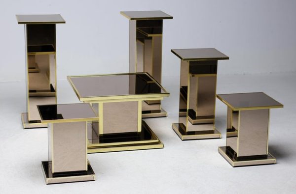 Set of Six Hollywood Regency Pedestals - Image 11