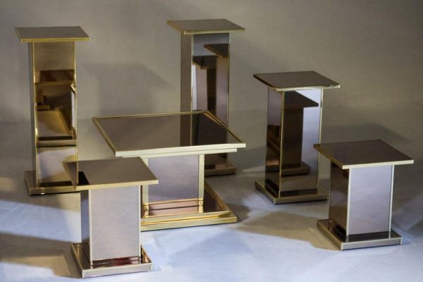 Set of Six Hollywood Regency Pedestals - Image 10
