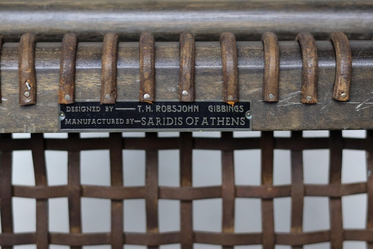 Early Matching Pair, T.H. Robsjohn-Gibbings Klismos Chairs for Saridis of Athens - Image 14