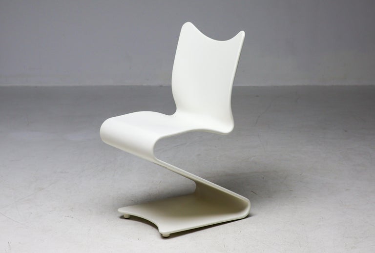 Design Icon – Verner Panton White S-Chair Model 275 for Thonet, 1965 - Image 14
