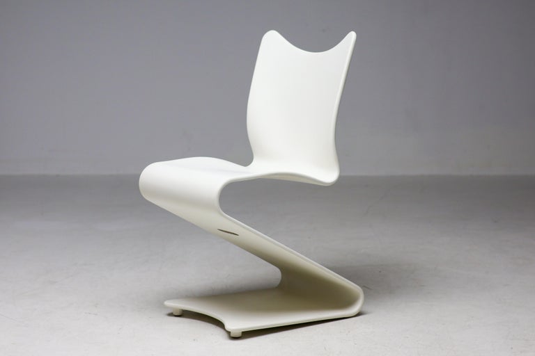 Design Icon – Verner Panton White S-Chair Model 275 for Thonet, 1965 - Image 2
