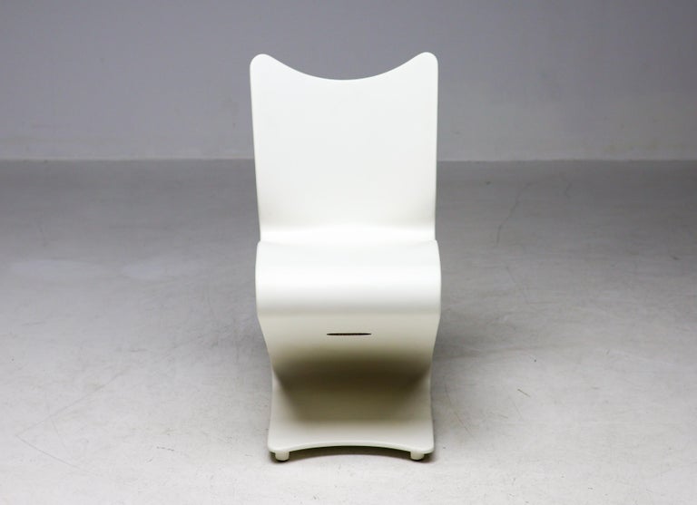 Design Icon – Verner Panton White S-Chair Model 275 for Thonet, 1965 - Image 12