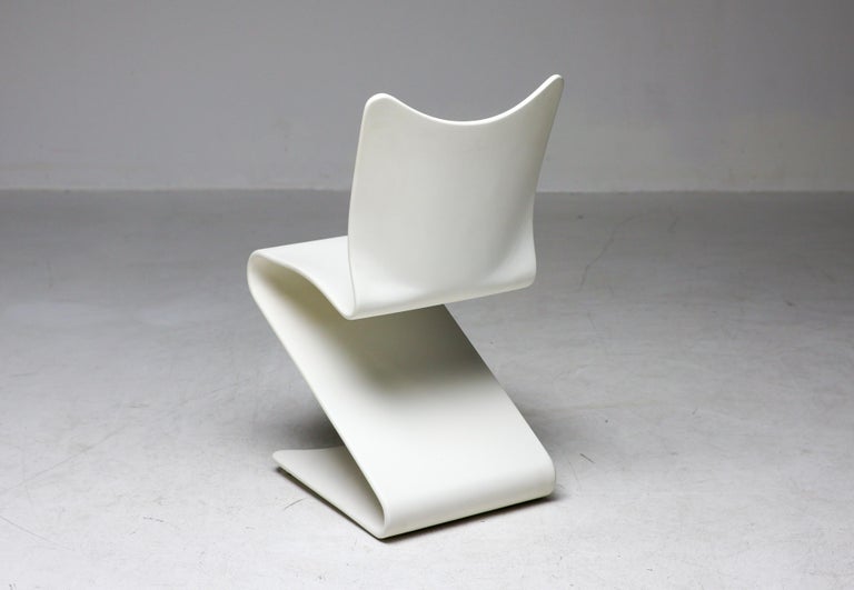 Design Icon – Verner Panton White S-Chair Model 275 for Thonet, 1965 - Image 4