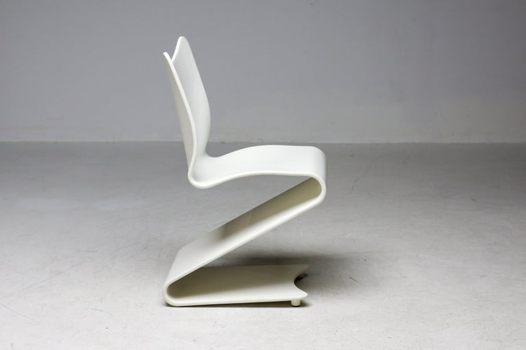 Design Icon – Verner Panton White S-Chair Model 275 for Thonet, 1965 - Image 10