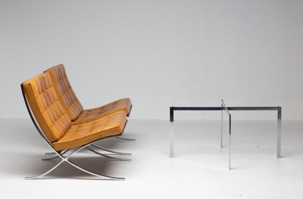 Barcelona Coffee Table by Mies Van Der Rohe for Knoll - Image 3