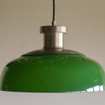 Achille & Pier Giacomo Castiglioni Green Acrylic Pendant Lamp 4017 - Image 6