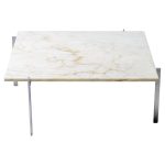 PK61 Poul Kjaerholm E. Kold Christensen Marble Scandinavian Mid Century Modern