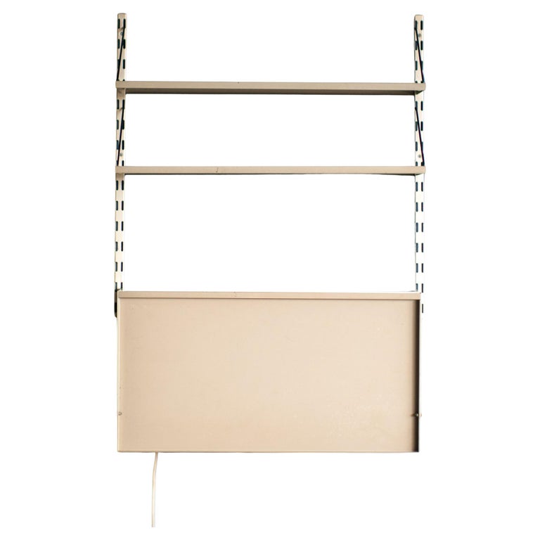 Pilastro Wall-Mounted Secretaire with Built-In Light — Dutch Mid-Century Modern - Image 6