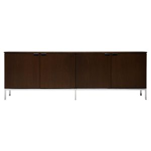 Florence Knoll Walnut Cabinet for Knoll International, USA
