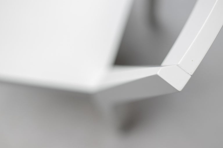 Set of Four White Gio Ponti Livia Chairs - Image 8