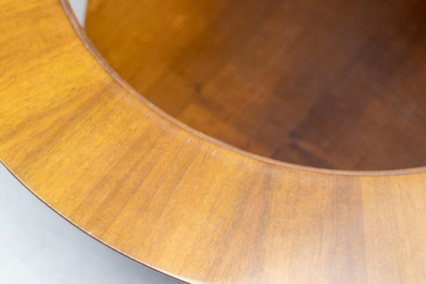 Italian Walnut and Glass Coffee Table, 1955 - Image 3