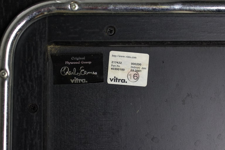 Charles & Ray Eames for Vitra – CTM Coffee Table in Black Ash - Image 7