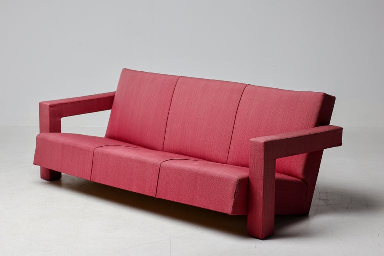 Rare Early All Original 1950s Gerrit Rietveld for Metz & Co 'Utrecht' Sofa - Image 2