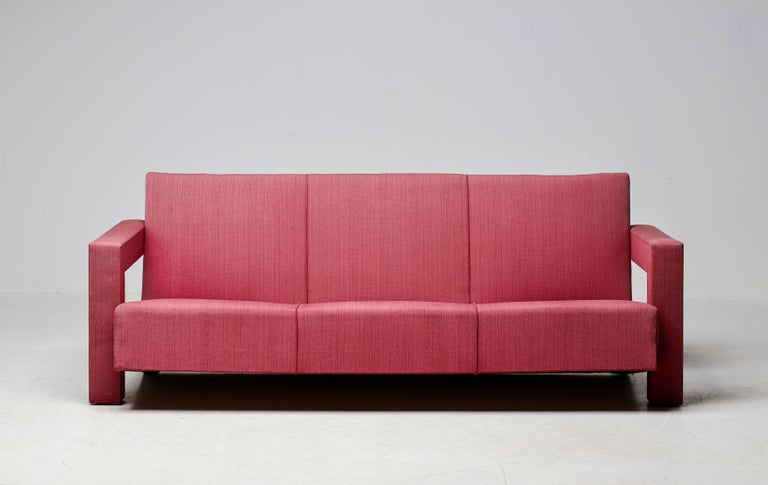 Rare Early All Original 1950s Gerrit Rietveld for Metz & Co 'Utrecht' Sofa - Image 3