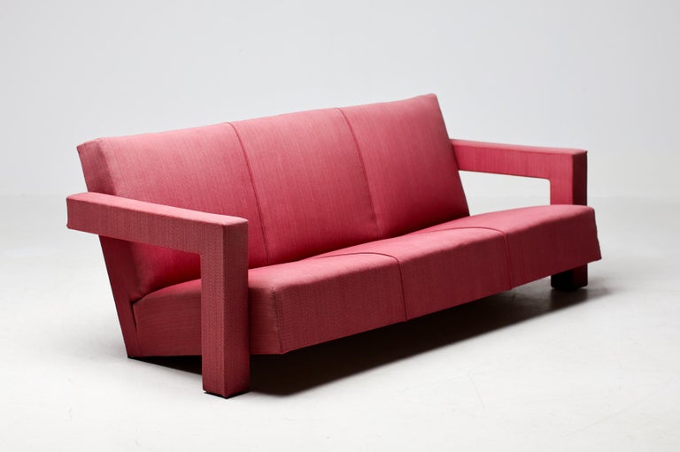 Rare Early All Original 1950s Gerrit Rietveld for Metz & Co 'Utrecht' Sofa - Image 4
