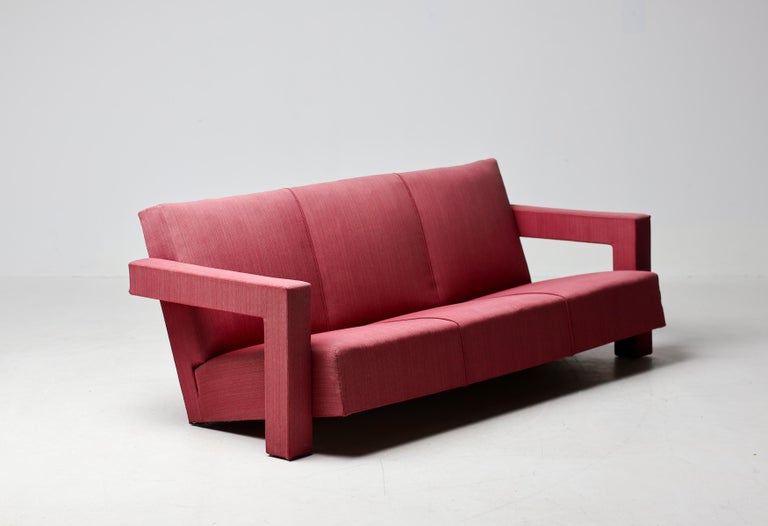 Rare Early All Original 1950s Gerrit Rietveld for Metz & Co 'Utrecht' Sofa - Image 5