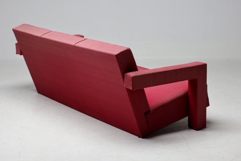 Rare Early All Original 1950s Gerrit Rietveld for Metz & Co 'Utrecht' Sofa - Image 11
