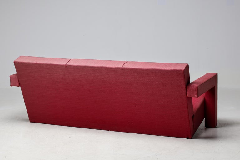 Rare Early All Original 1950s Gerrit Rietveld for Metz & Co 'Utrecht' Sofa - Image 12