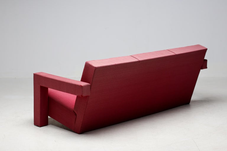 Rare Early All Original 1950s Gerrit Rietveld for Metz & Co 'Utrecht' Sofa - Image 15