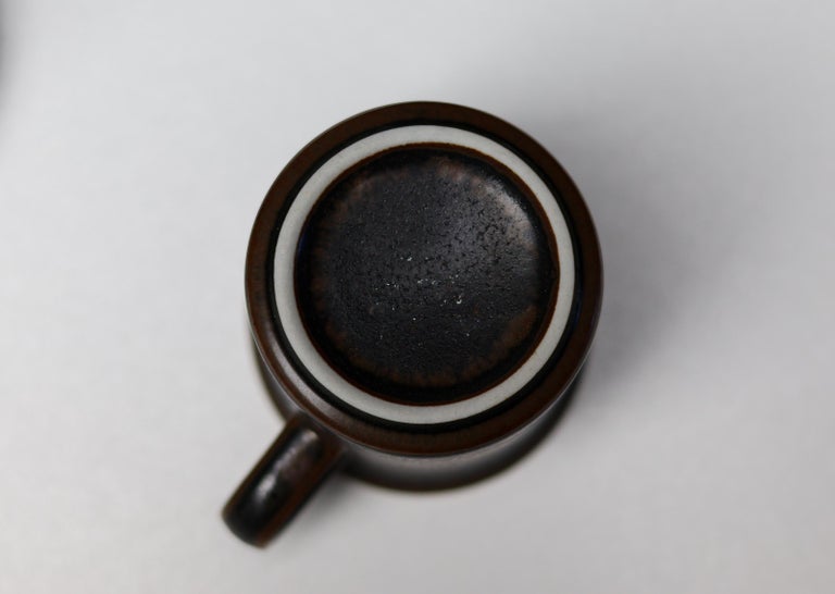 24-Piece Arabia Ruska Set – 1970s Finnish Earth & Fire - Image 8