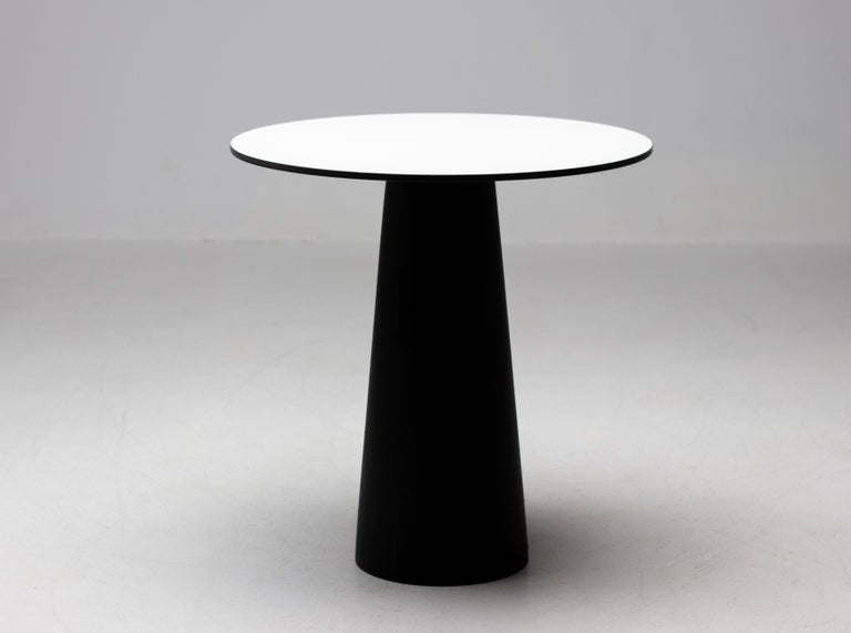 Marcel Wanders Container Dining Table, Black Base & White Top - Image 3