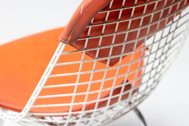 Set of 4 Eames Wire Chairs for Herman Miller with Original Girard Bikini Seats - Image 6