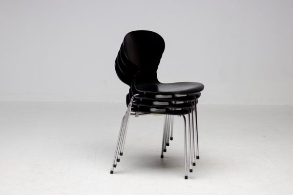 Set of Four Original 3100 'Ant' Chairs by Arne Jacobsen for Fritz Hansen - Image 10