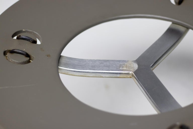 Poul Kjærholm PK33 Stool in Black Leather by E. Kold Christensen, Denmark, 1959 - Image 4