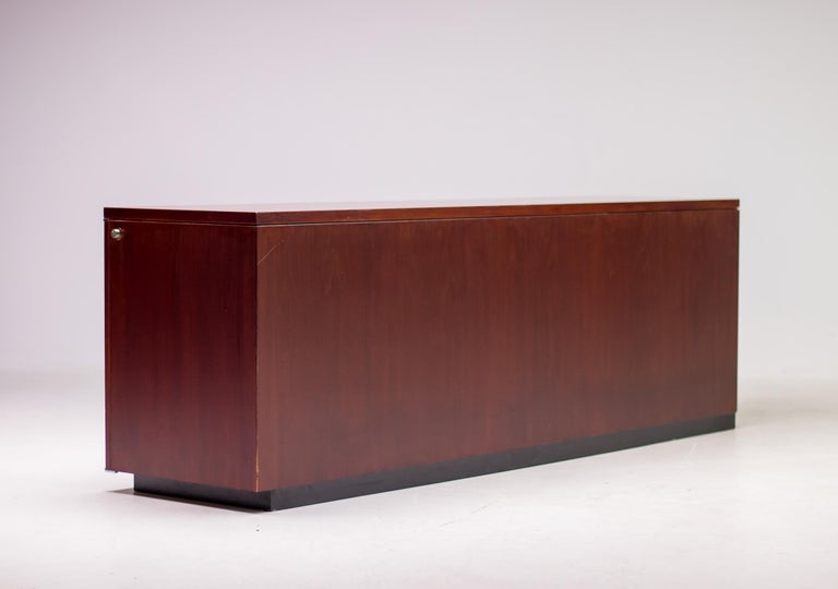 Gordon Bunshaft Mahogany Credenza by De Coene, Midcentury Design, 1960 - Image 5