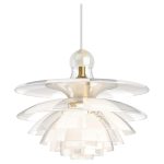 Poul Henningsen PH Septima Glass Pendant