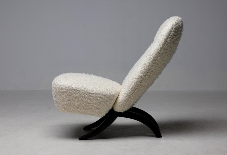 Theo Ruth for Artifort White Teddy 'Congo' Chair Dutch Mid Century Modern - Image 6