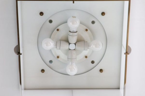 Rare Large Jean Perzel Model N°359 Ceiling Lamp — Icon of French Modernism - Image 13