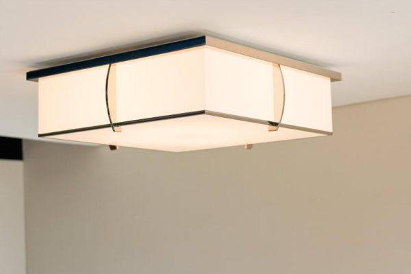 Rare Large Jean Perzel Model N°359 Ceiling Lamp — Icon of French Modernism - Image 10