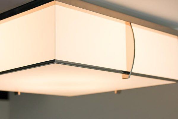 Rare Large Jean Perzel Model N°359 Ceiling Lamp — Icon of French Modernism - Image 12