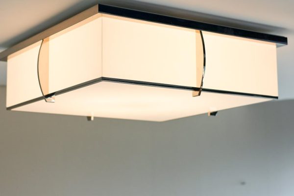 Rare Large Jean Perzel Model N°359 Ceiling Lamp — Icon of French Modernism - Image 2