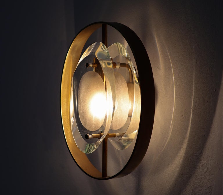 A Pair of Poetic Precision: The Model 2240 Sconces, Max Ingrand for Fontana Arte - Image 8